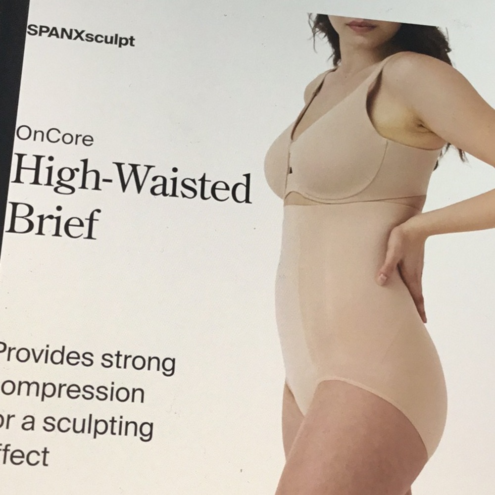 SPANX High-Waisted Shapewear in Beige